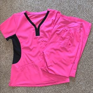 Healing Hands Purple Label Scrub Set